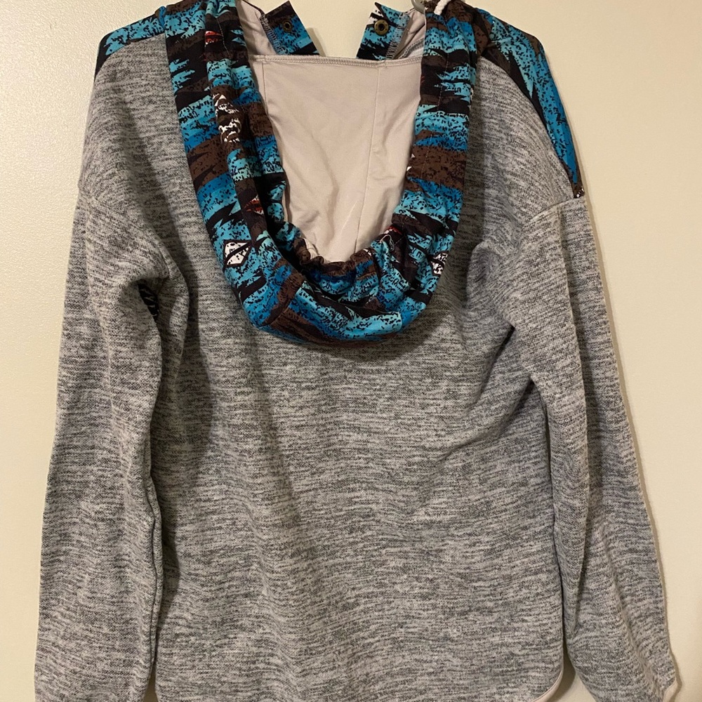 aztec teal jacket!